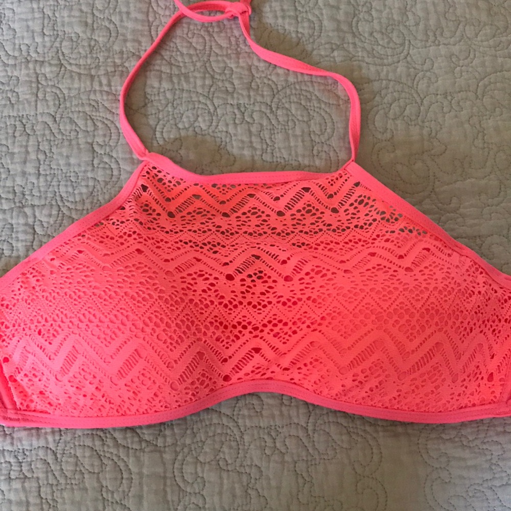 Coral bikini Halter Push up